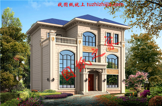 住宅設計公司三層別墅設計圖紙，6套農村自建房設計圖分享給大家！