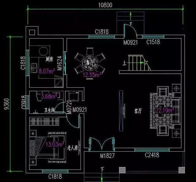兩款占地100平以內(nèi)的農(nóng)村二層自建房，尤其是第二款六間臥室的設(shè)計思路很氣派，讓人羨慕。