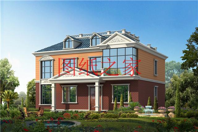 150平米大戶型二層別墅，造價(jià)30萬左右，經(jīng)濟(jì)實(shí)惠、美觀漂亮！