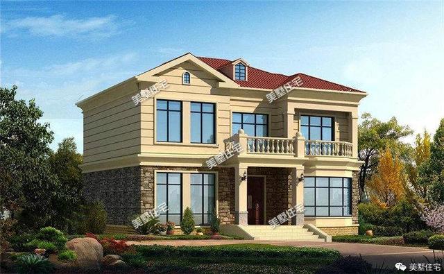 5款在鄉村用30萬就能蓋起的二層別墅設計圖，城里人都羨慕了！