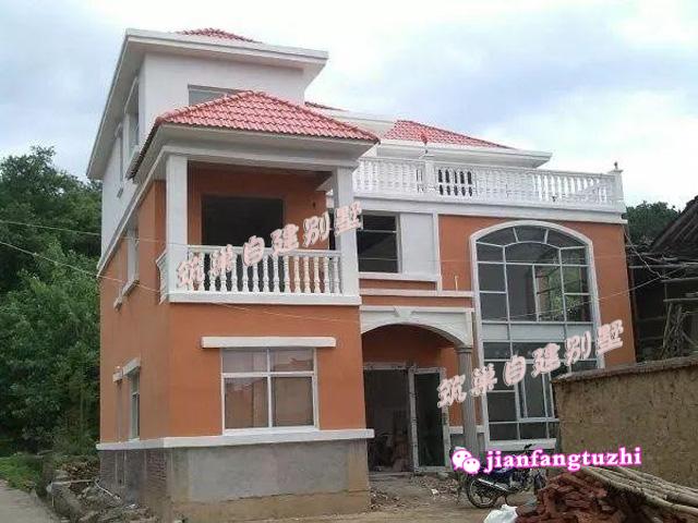 2款農村三層別墅設計圖，非常經典，含效果圖平面圖，第一款還原度超高！