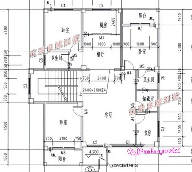 2款農村三層別墅設計圖，非常經典，含效果圖平面圖，第一款還原度超高！