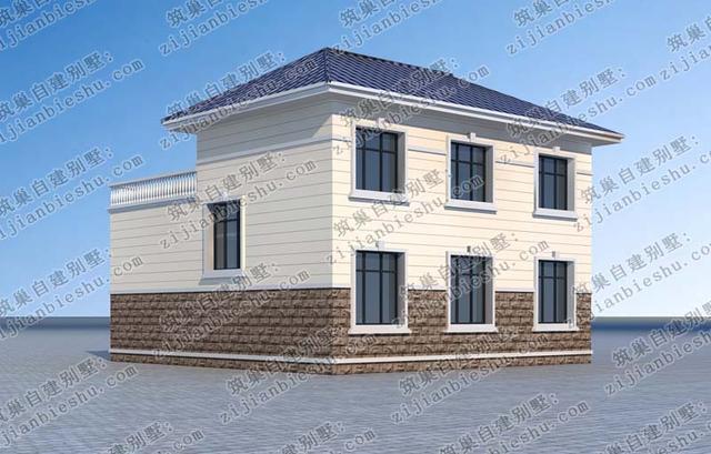 推薦10款造價(jià)25萬(wàn)二層別墅設(shè)計(jì)圖，簡(jiǎn)約大方，有喜歡的就收藏哦