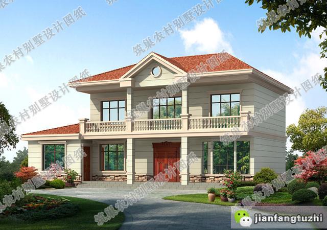 推薦10款造價(jià)25萬(wàn)二層別墅設(shè)計(jì)圖，簡(jiǎn)約大方，有喜歡的就收藏哦