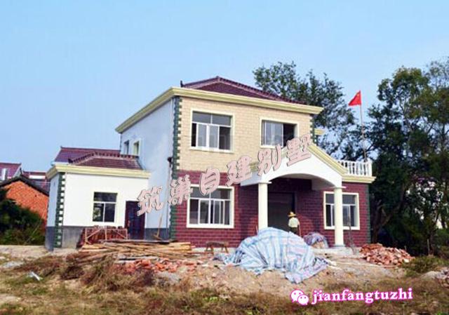 推薦兩款非常經典的占地100平的二層自建房，簡單易建，經濟實惠，很多人都在建！