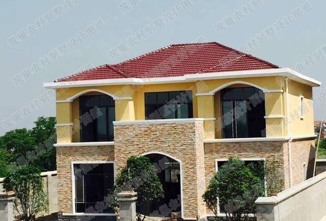 推薦兩款非常經典的占地100平的二層自建房，簡單易建，經濟實惠，很多人都在建！