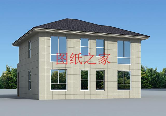 漂亮實用又省錢的二層別墅，占地150平米造價只要25萬！