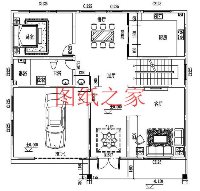 漂亮實用又省錢的二層別墅，占地150平米造價只要25萬！