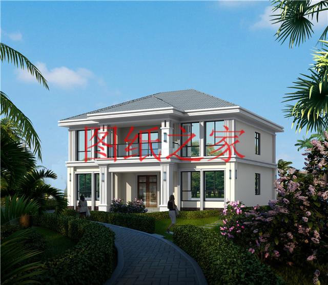 漂亮實用又省錢的二層別墅，占地150平米造價只要25萬！