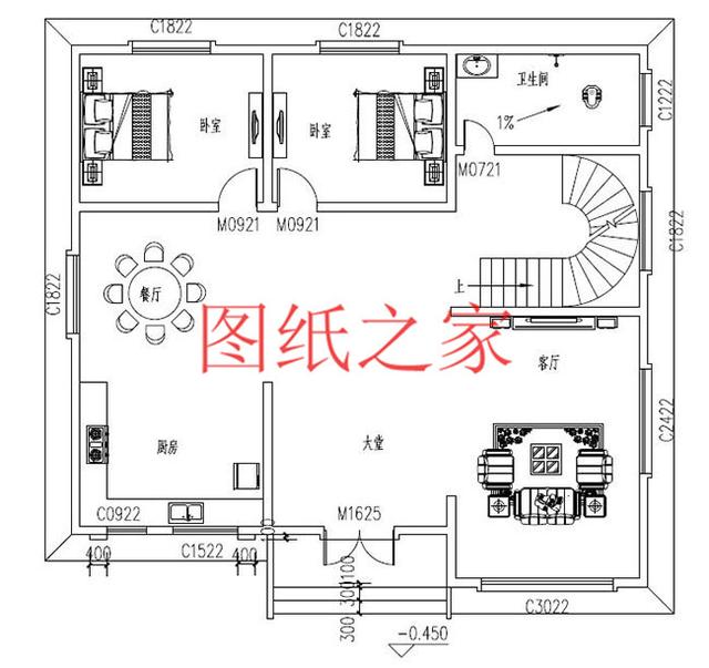 漂亮實用又省錢的二層別墅，占地150平米造價只要25萬！
