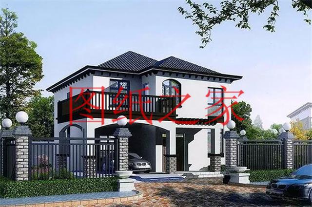 把錢存銀行不如回家建別墅，110平二層別墅只要25萬，心動了嗎？