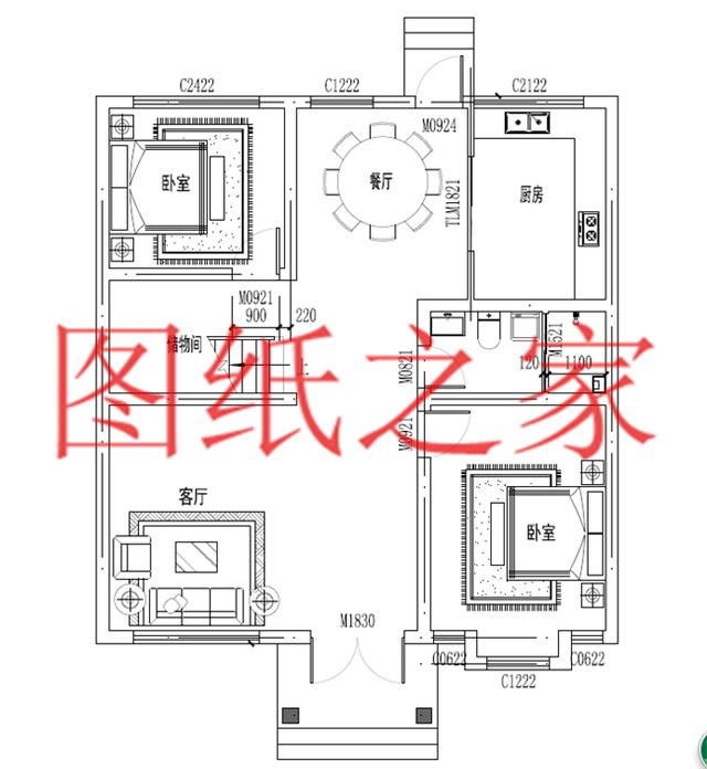 把錢存銀行不如回家建別墅，110平二層別墅只要25萬，心動了嗎？