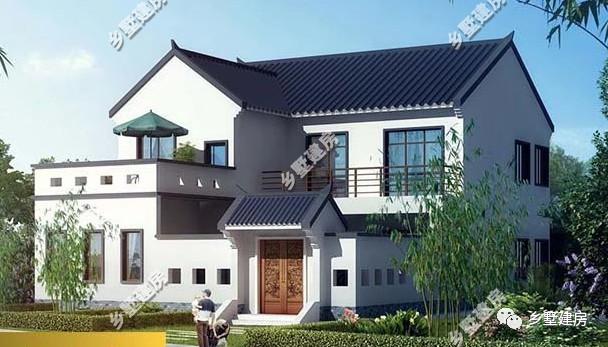 兩款最經典的新中式別墅設計圖，具有文化氣息，農村建房不要輕易錯過哦！