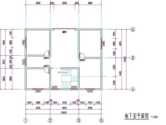 13米x10.3米農(nóng)村二層別墅設(shè)計圖，帶地下室，年輕人都喜歡，造價35萬！