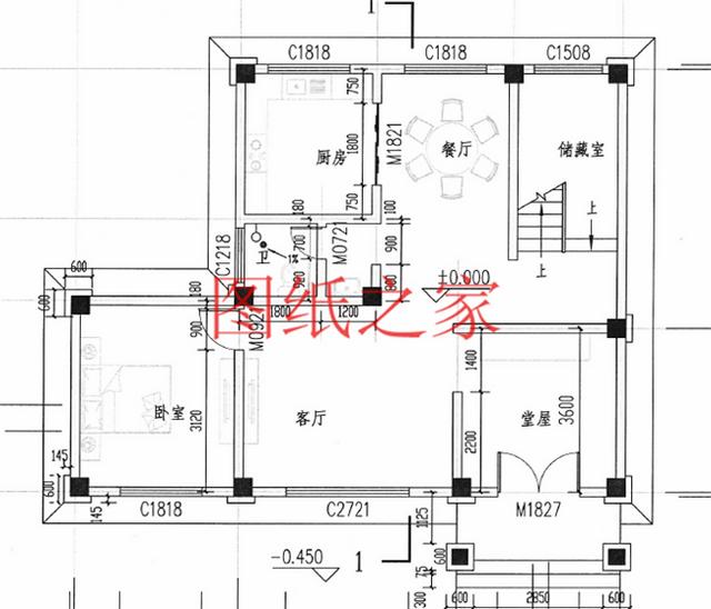 30萬(wàn)建好三層別墅，100平米的方正戶型，舒適宜居、美觀大氣！