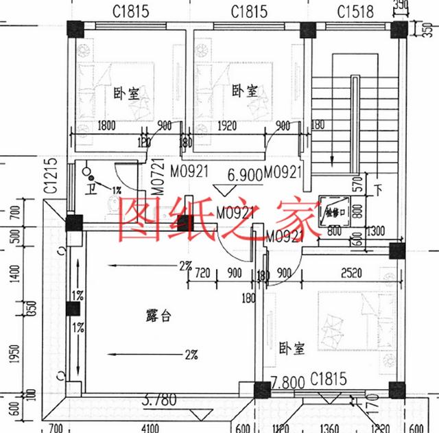 30萬(wàn)建好三層別墅，100平米的方正戶型，舒適宜居、美觀大氣！