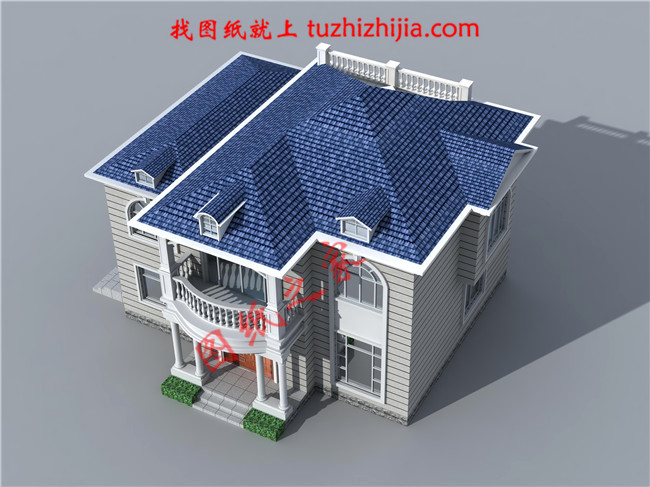 簡潔大氣農村二層小別墅設計圖，布局合理實用，堪稱經典！