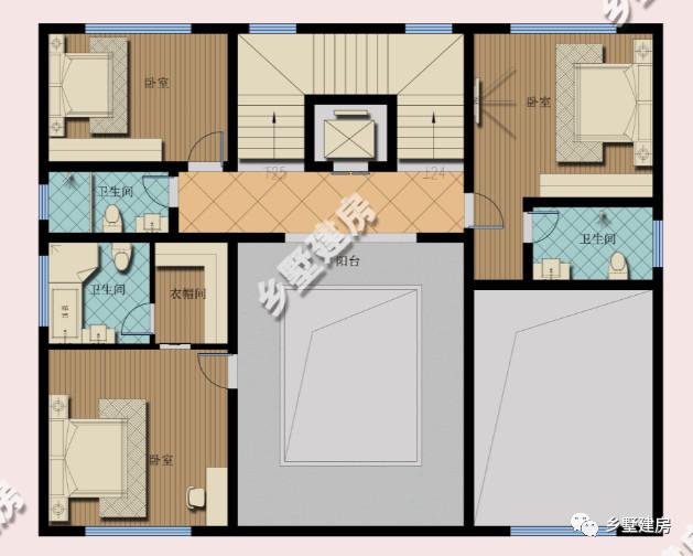 兩款新中式農村別墅設計圖，喜歡就收藏留著用吧！