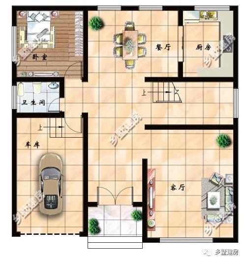 三款帶露臺(tái)的農(nóng)村別墅設(shè)計(jì)圖，簡(jiǎn)單實(shí)用，在農(nóng)村建一棟倍有面子！