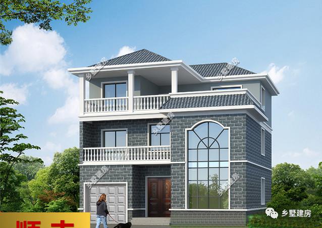 三款帶露臺(tái)的農(nóng)村別墅設(shè)計(jì)圖，簡(jiǎn)單實(shí)用，在農(nóng)村建一棟倍有面子！