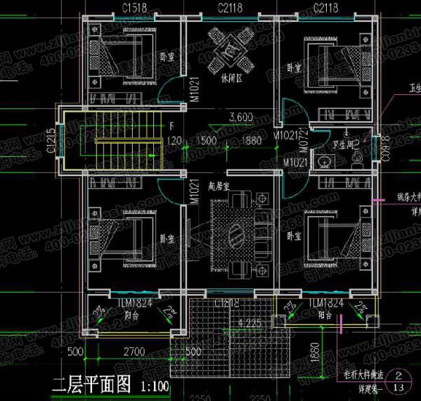 5款農村自建房，造價30萬內，二層120㎡左右。