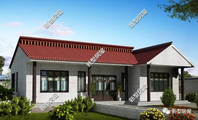 5套最美一層養(yǎng)老別墅設(shè)計(jì)圖，經(jīng)濟(jì)實(shí)惠10萬就建成。