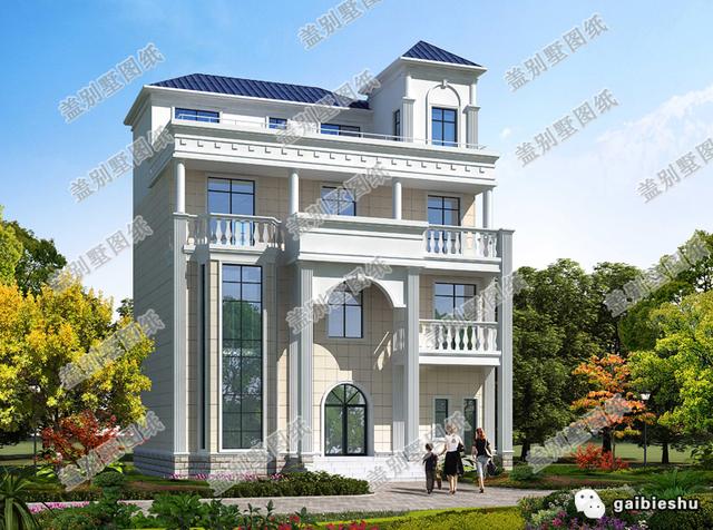 2款新出四層農村自建別墅設計圖，造價40萬以內。