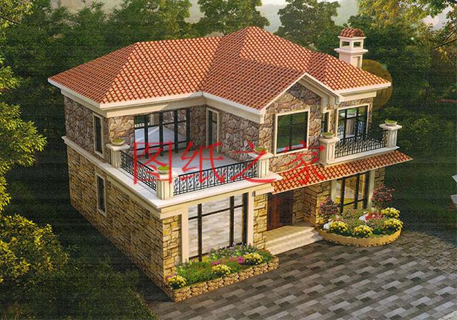 大戶型二層別墅設計圖，造價只要20萬，讓您的別墅獨一無二！