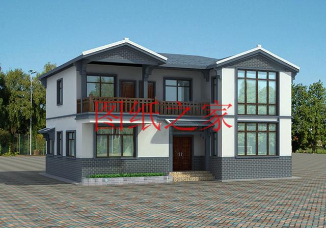 大戶型二層別墅設計圖，造價只要20萬，讓您的別墅獨一無二！