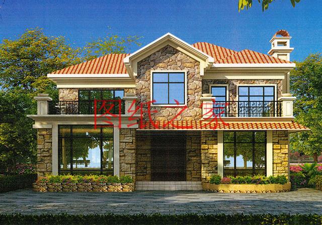 大戶型二層別墅設計圖，造價只要20萬，讓您的別墅獨一無二！