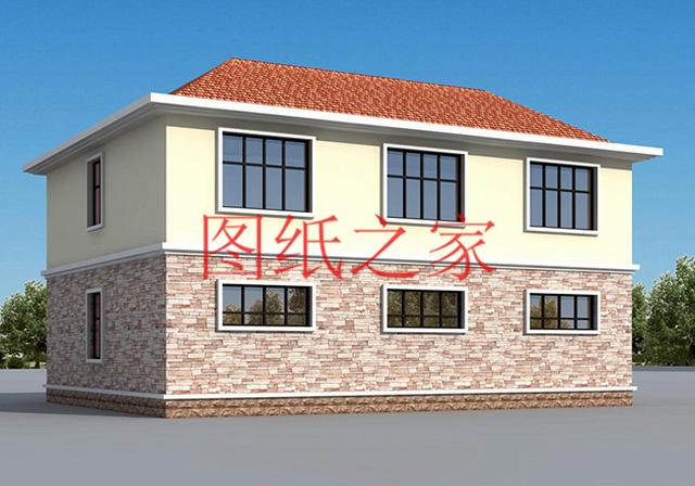 大戶型二層別墅設計圖，造價只要20萬，讓您的別墅獨一無二！