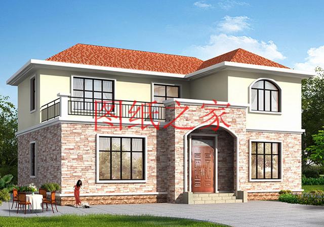 大戶型二層別墅設計圖，造價只要20萬，讓您的別墅獨一無二！