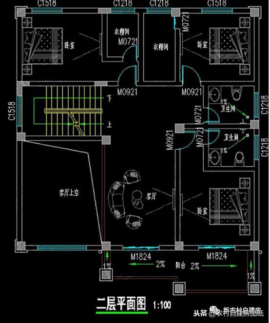 兩套大氣又上檔次別墅設(shè)計(jì)圖，不必?fù)?dān)心風(fēng)格的抉擇！