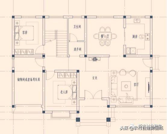 3款2層別墅設計圖助你抱得美人歸，過年相親不在沒底氣！