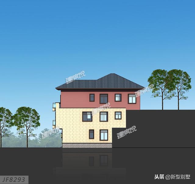 半山坡自建房，不會因為地形而影響美觀，真是長見識了