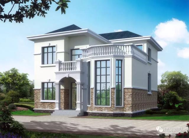 漂亮精致的兩層復(fù)式別墅設(shè)計(jì)圖，獨(dú)特的造型，正在熱賣中.....