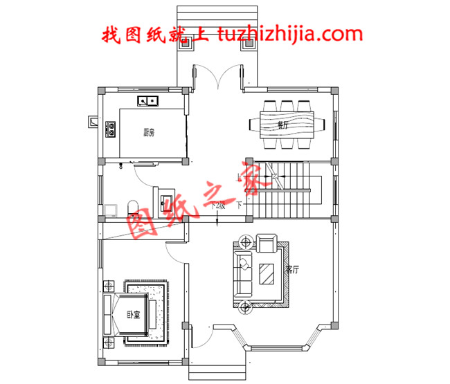 2026二層農村新款別墅設計圖，建一棟就非常有面子
