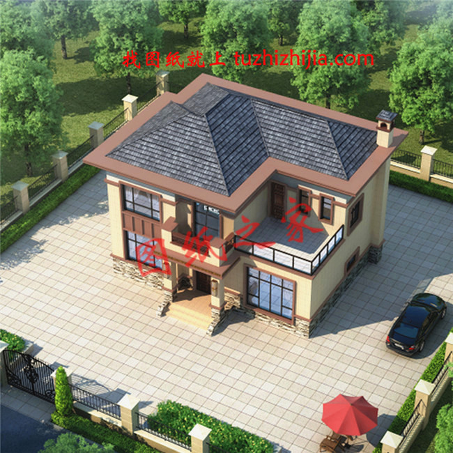 6套獨(dú)棟花園別墅設(shè)計(jì)圖，帶院子更宜居！