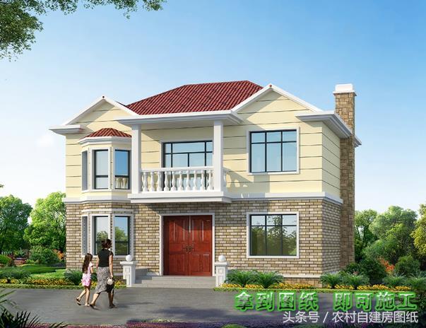 20萬到40萬的別墅設計圖，錢花的值，城里2套房都不換！