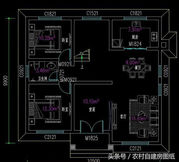 20萬到40萬的別墅設計圖，錢花的值，城里2套房都不換！