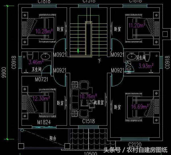 20萬到40萬的別墅設計圖，錢花的值，城里2套房都不換！