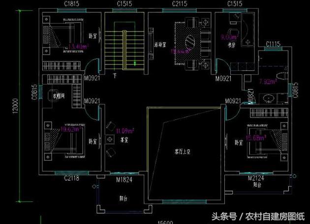 20萬到40萬的別墅設計圖，錢花的值，城里2套房都不換！