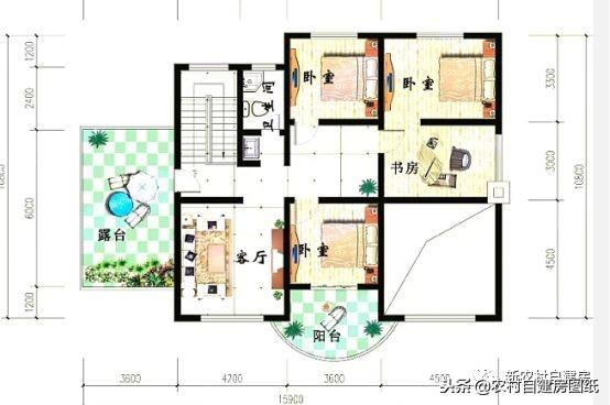 農村帶車庫別墅設計圖，才30萬，您還在等什么？