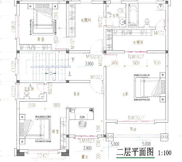 方正戶型別墅設計圖，12×12帶臥室套房，您值得選擇！