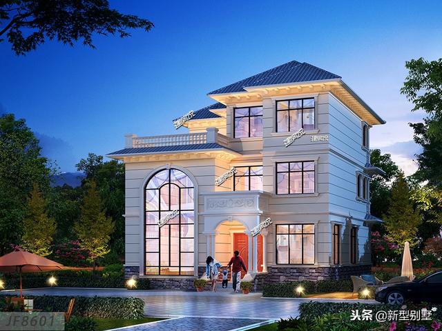 新款別墅設計圖，漂亮又實用，真好，我賺夠錢也要蓋一棟！