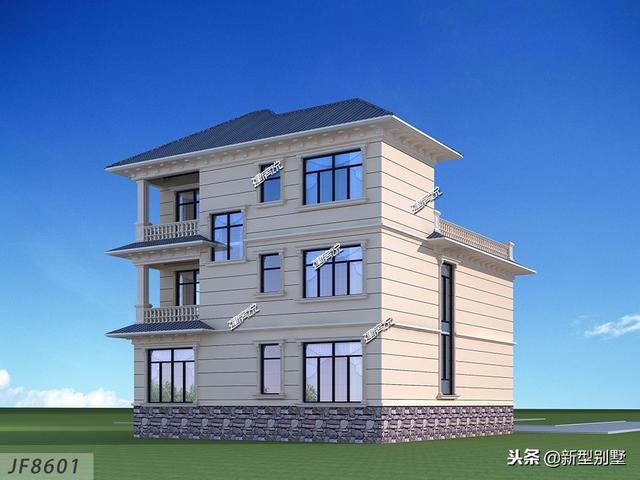 新款別墅設計圖，漂亮又實用，真好，我賺夠錢也要蓋一棟！