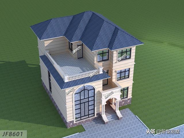 新款別墅設計圖，漂亮又實用，真好，我賺夠錢也要蓋一棟！