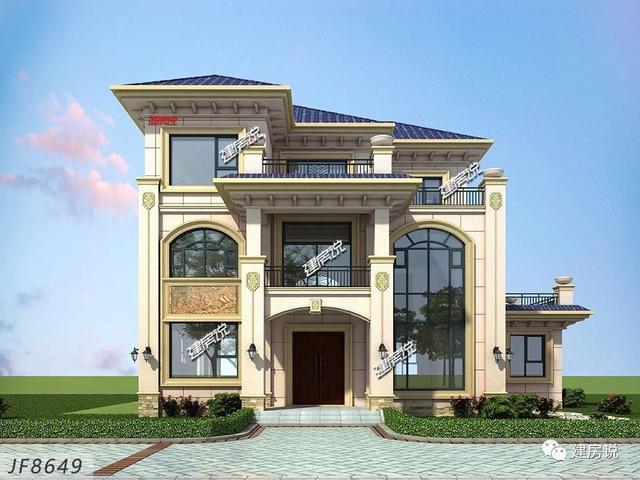 魅力四射的別墅設計圖，圖紙選的好，房子差不了！