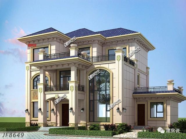 魅力四射的別墅設計圖，圖紙選的好，房子差不了！
