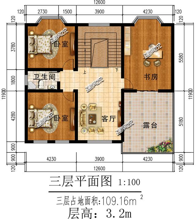 三層別墅設計圖，這魅力擋不住，看一眼就愛上它啦！